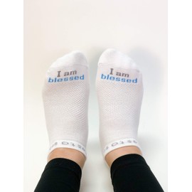 notes to self Socks - Daily Affirmations, Inspirational Socks for Women & Men - L