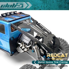 Club 5 Metal Spare Tire Rack for Redcat Ascent