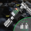 LLAVETOR Digital Torque Wrench Adapter Set 1/2" Drive,Electric Wrenches,Snap on