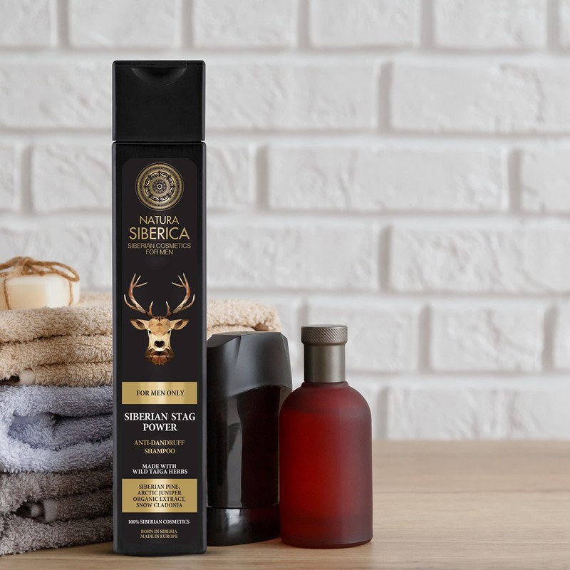 Natura Siberica Siberian Stag Power Anti-Dandruff Shampoo for Men, 250