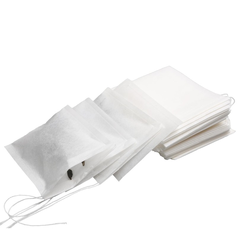 Eketirry 100pcs Tea Filter Bags for Loose Tea, Mini Empty