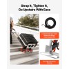 Aluminum Alloy Folding Trolley Cart 330 Lbs Stair-Climb Capacity 6