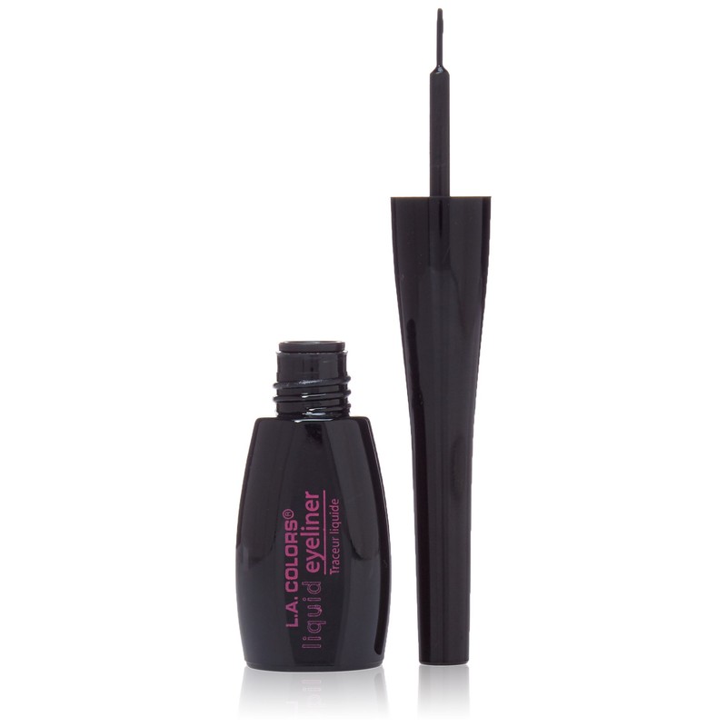 L.A. COLORS Thin Tip Liquid Liner (carded), Black CBLE326