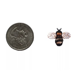 Unbranded #5171B Lot 4Pcs Bee Hornet Jacket Bumblebees Embroidery Iron On Applique Patch