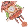 Levemolo Wall Hanging Cuckoo Clock Modern Silent for Home Office