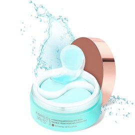 FOREO IRIS Parches Ojos con Colageno - Contorno de Ojos Antiojeras - Vitamina B, Vitamina C y Vitamina E - Retinol