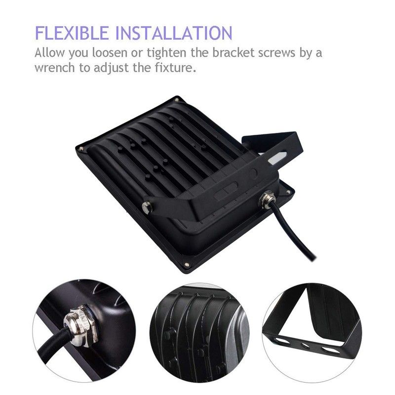 GLW 30W LED Flood Light 12V~24V AC/DC Outdoor Landscape Lighting