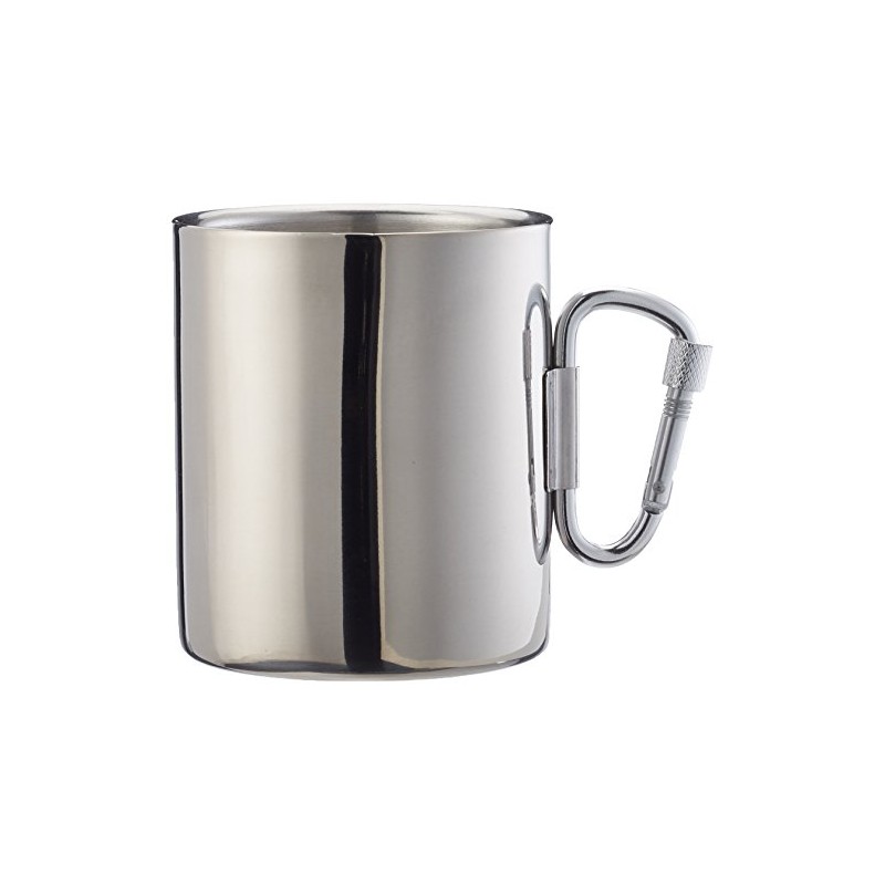 Relags Thermobecher 'Karabiner' Cup, Silver, 0.33 Liter