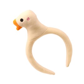 TQUXNGA Geese Headband Makeup Hair Hoop Stuffed Plush Duck Animal Hairband Hair Accessories for Women Kids