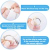 Invisible Ring Size Adjuster 2 Sizes of 12 Packs, Silicone