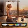 UNEEDE White Noise Sound Machine with Bluetooth Functionality, Night Light,