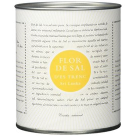 Gusto Mundial Flor de Sal d'Es Trenc Sri Lanka Salt 150g | Untreated Sea Salt from Mallorca | With Coriander, Turmeric, Chili and Pepper
