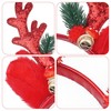 yeabwps Christmas HeadbandsGlitter Reindeer Antlers Headbands for Adults Kids Party