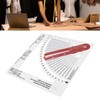 Knitting Gauge Converter Double Sided Clear Scale Knitting Stitch Counting