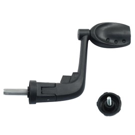 Zorveiio Nylon Fishing Reel Rotary Knob Power Handle, Fishing Spinning Reel Handle Replacement, Small Size Type 200