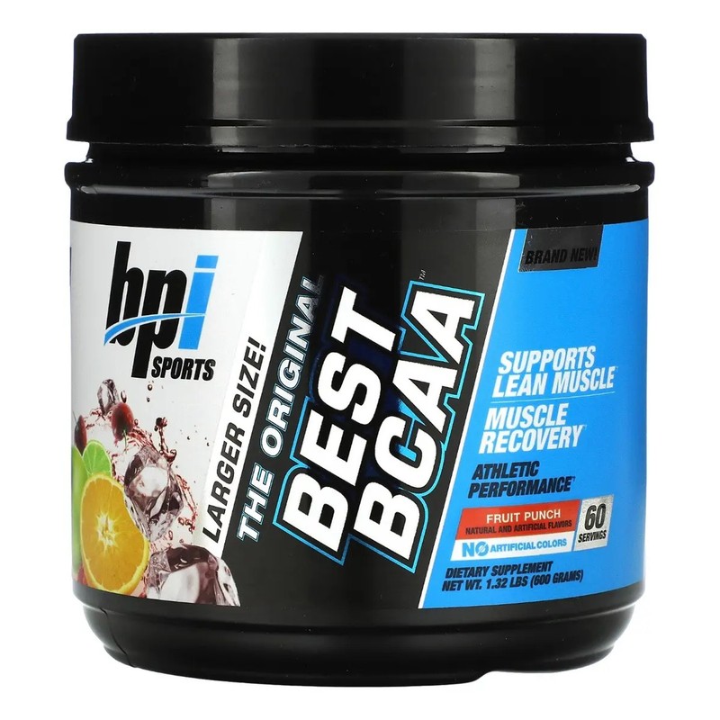 BPI Sports Aminoácidos Best BCAA Ponche 60 Porciones