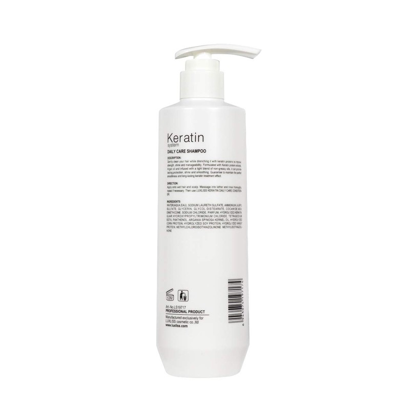 Luxliss Keratin Daily Care Shampoo and Conditioner Set, 2 Pack