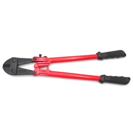 XKMT- 18" Heavy Duty Bolt Cutter- Industrial Grade Wire Cut Steel Cable Cut With Soft Rubber For Home Tools Hand Tools [P/N: ET-TOOL050-18-RED]