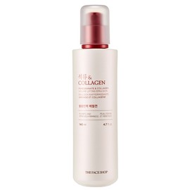 The Face Shop Pomegranate & Collagen Volume Elasticity Emulsion 140ml 1 unit / 더 페이스샵 석류 엔 콜라겐 볼륨탄력 에멀젼 140ml 1개