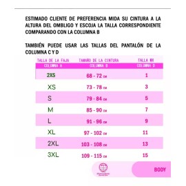 Zen Zen Faja Body Modeladora Reductora Colombianas Levanta Gluteo