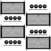 [4 Pack] Cargo Storage Net, 19.7x9.8'' DEDC Cargo Net Pocket,