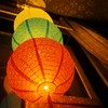 DEWEL Paper Lanterns, Openwork Carving Lanterns, LED Included, Hand Held,