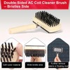 Atader Coil Cleaner Brush for AC, Double Sided Air Conditioner