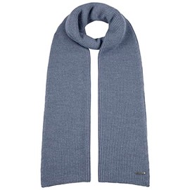 Stetson Caledonia Merino Scarf Women/Men - Made in Italy wool winter casual Autumn-Winter - One Size light blue
