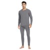 URATOT 2 Sets Men's Thermal Underwear Set Fleece Lined Thermal