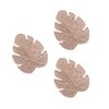 Anevous Set of 4 Monstera Leaf Coasters, Drinks Coasters, Table