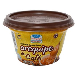 Dulces Del Valle Arequipe de Cafe / Coffee Milk Caramel Spread 7.4 Ounces