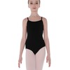 Wear Moi Prelude Girl's Cotton Elasthan Leotard, Black, Age 2/4
