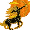 ZEGINs The Centaur Archery Patch Embroidered Applique Badge Iron On