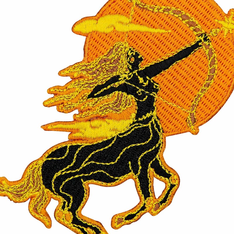 ZEGINs The Centaur Archery Patch Embroidered Applique Badge Iron On