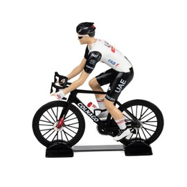 OPO 10 - Cyclist Runner Tadej Pogacar Compatible with UAE Emirates Tour de France 2023 - SOLIDO 1/18 Figure - TDF23