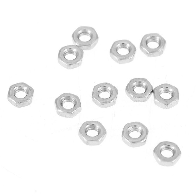 XSAJU Hex Bolt Nut M2.5 Hex Hole Screw Set of