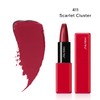 Shiseido Makeup Techno Satin Gel Lipstick 411 Scarlet Cluster 3.3g