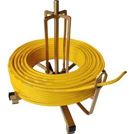 Folding wire spool rack, Floor or Stud Mounted ，new cable dispenser, Electricians tools suitable for Romex wires