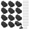 Riisoyu Pack of 12 Door Latches with Touch Release, Push