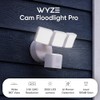 WYZE Floodlight Camera Pro, PCMag Editors' Choice 3000-Lumen LEDs, 2.5K