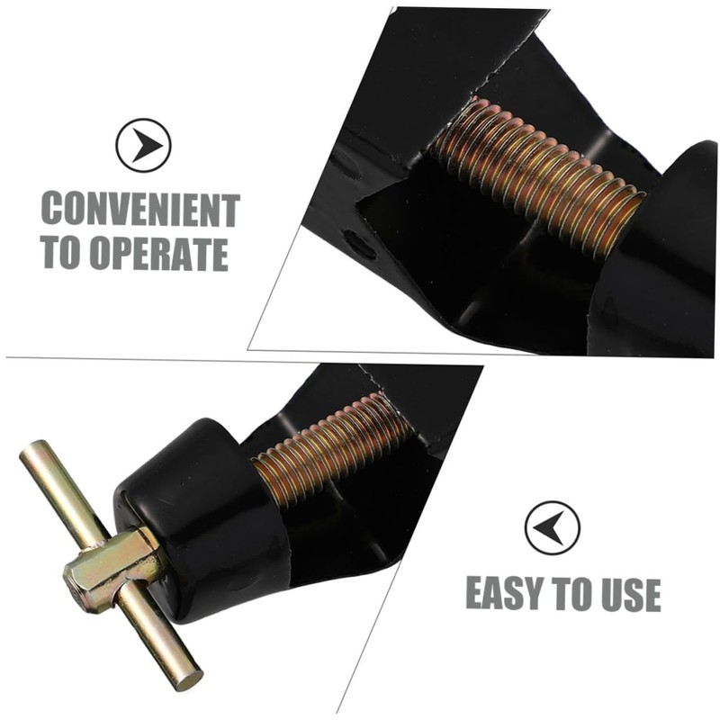 MUSISALY Cross Clamp for Laboratories Adjustable Metal Compact for Pole