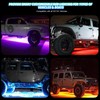 8 Pods RGB LED Rock Lights for Jeeps Trucks Golf