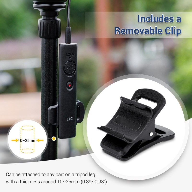 JJC Video Recording Shutter Release Cable Remote Switch for Panasonic