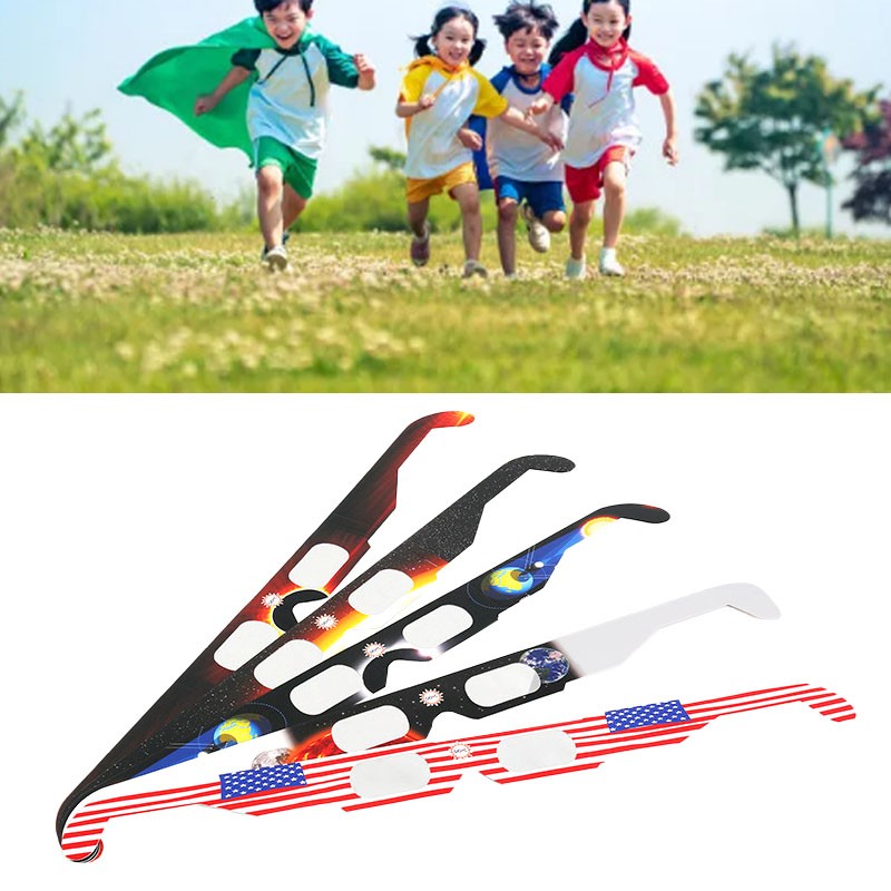 12 Pcs Solar Eclipse Glasses Direct Sun Viewing Eye Safety