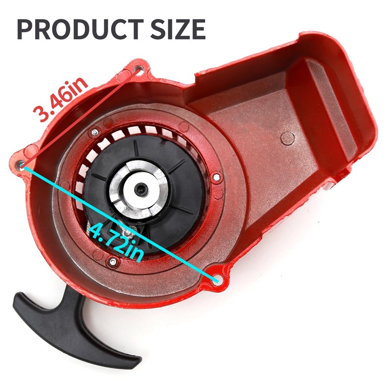 Pull Start Recoil Starter Alloy with 2 Stroke 47cc 49cc