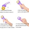 5 Pcs Titanium Coated Rotary Cutter Blades 45mm, Rotary Cutter