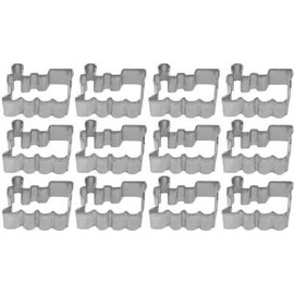 1 Dozen Mini Train Cookie Cutters