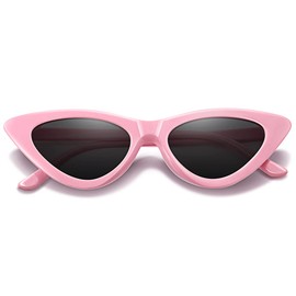 GFUIARA Vintage Cat Eye Sunglasses for Women Classic Retro Narrow Cateye Shades UV400 Protection Sun Glasses Sunnies