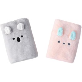 2 Piezas Toalla de Secado Rápido para Cabello de Coral Fleece Agradable y Amigable la Piel, Adecuada para Piscina y Viajes de Negocios