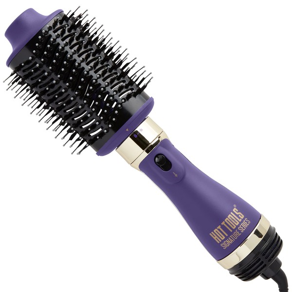Hot Tools Pro Signature Detachable One Step Volumizer and Hair Dryer | Style, Dry & Brush ,2.8 Inch One Step
